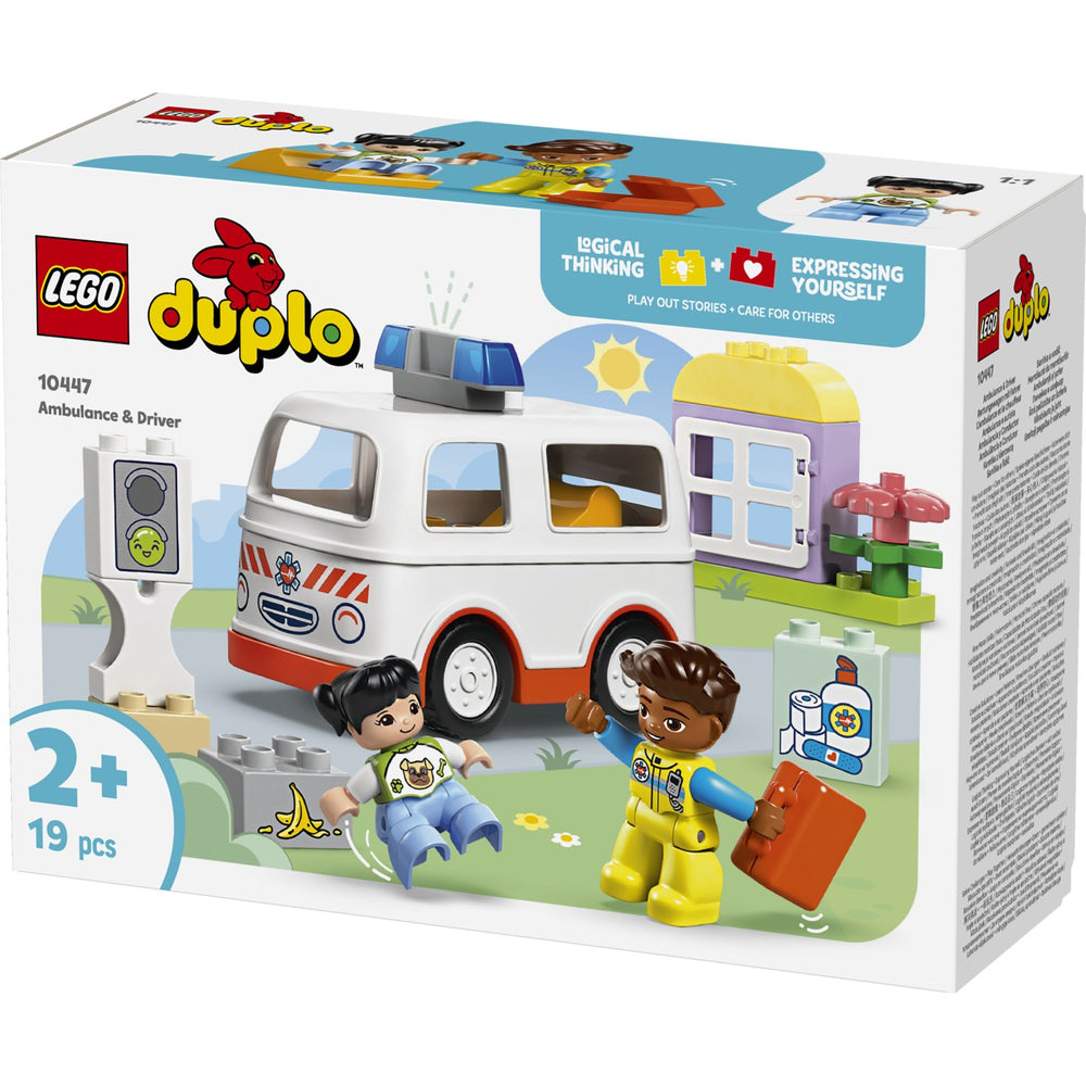 Køb LEGO® DUPLO Town - Ambulance Og Fører 10447