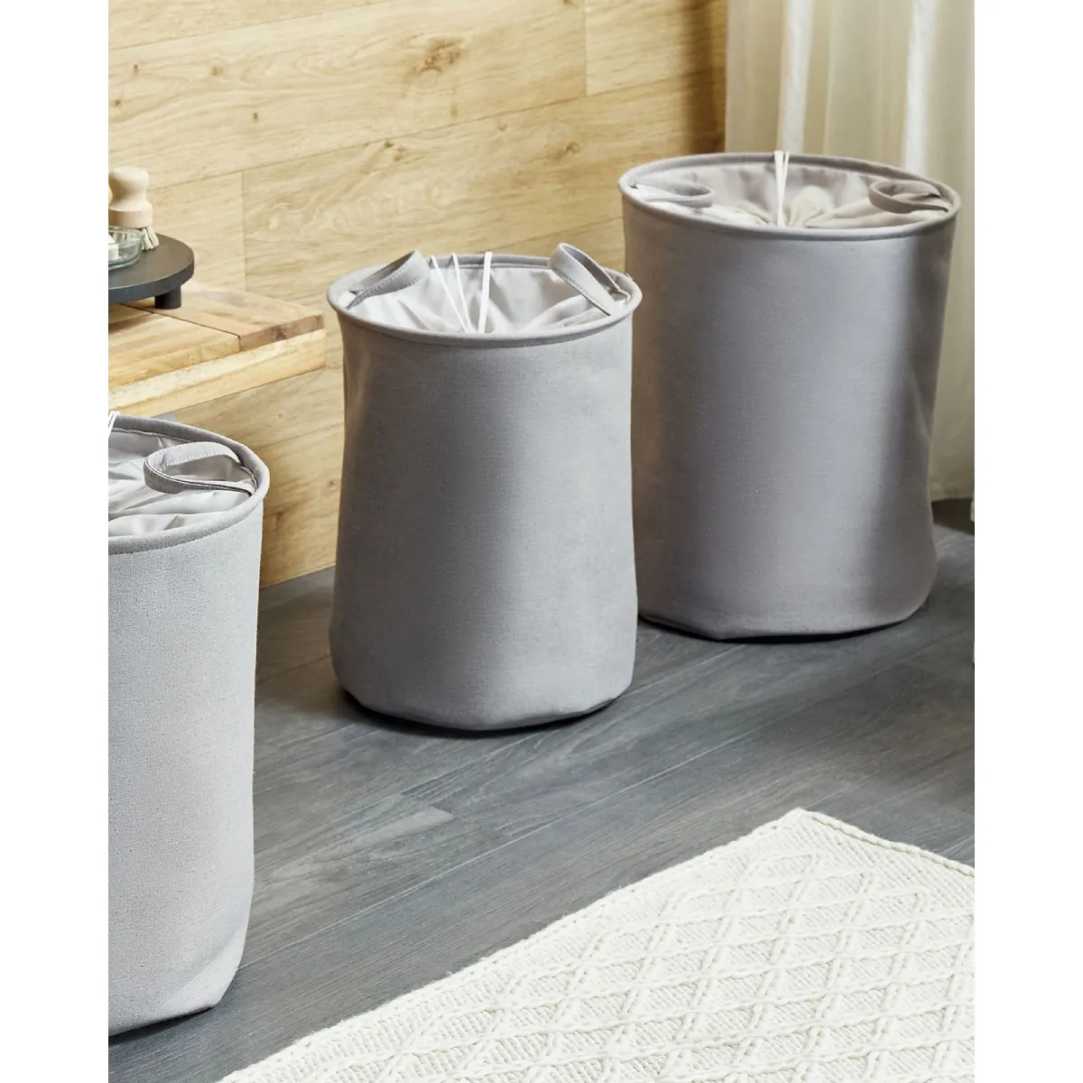 BELIANI Paniers en Tissu ARCHA