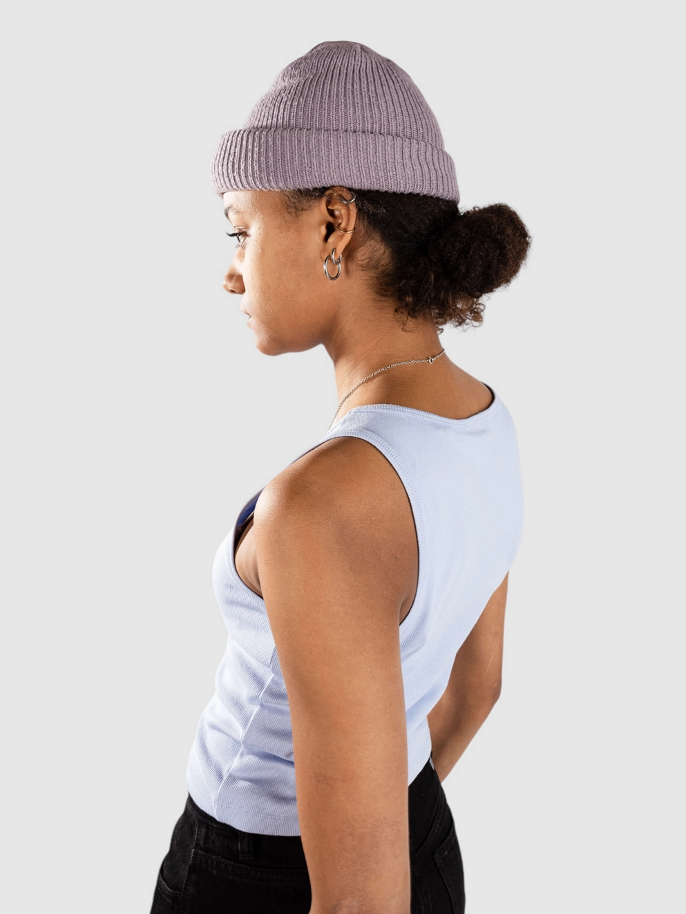 Element Yarnhill Crop Tank Top blue heron