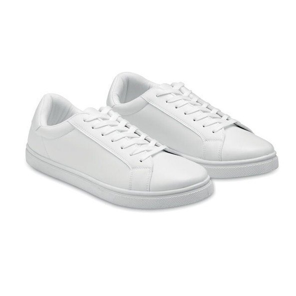 GiftRetail MO2045 - BLANCOS Baskets en PU Taille 45