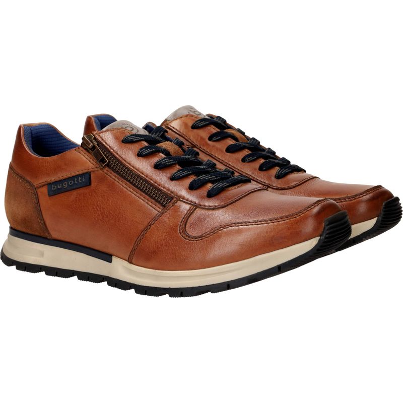 Bugatti Sneakers Cognac Heren
