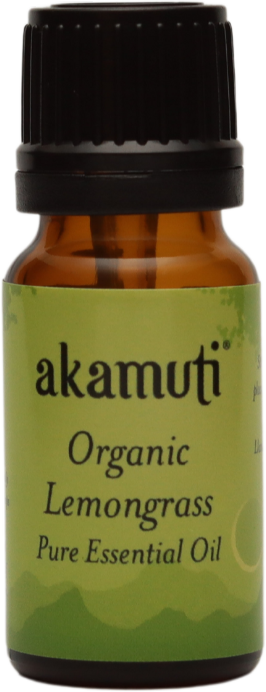 akamuti  Organic Lemongrass Essential Oil, 10 ml