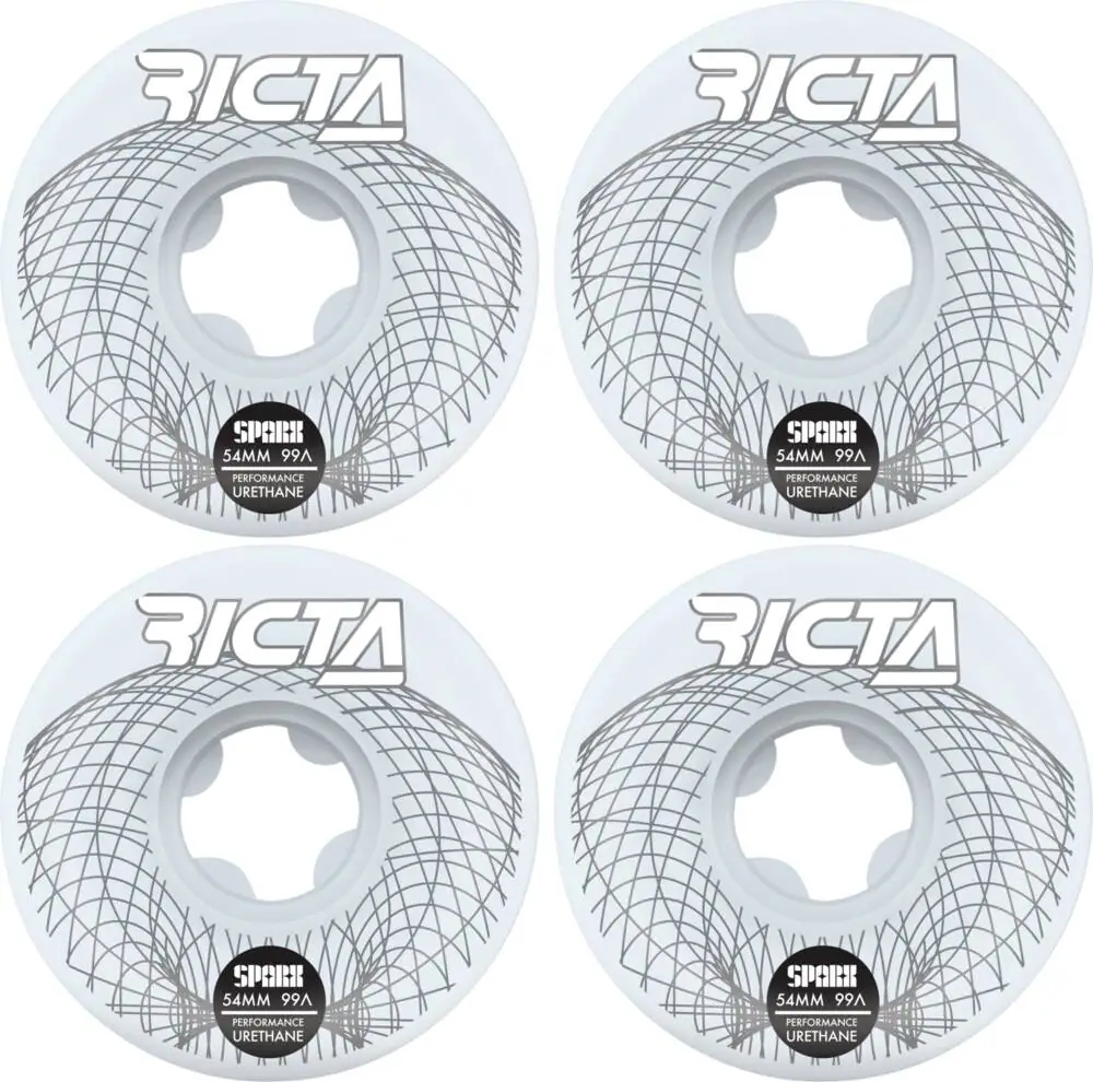 Ricta Wireframe Sparx 99A Skateboard Hjul 4-Pak | SkatePro