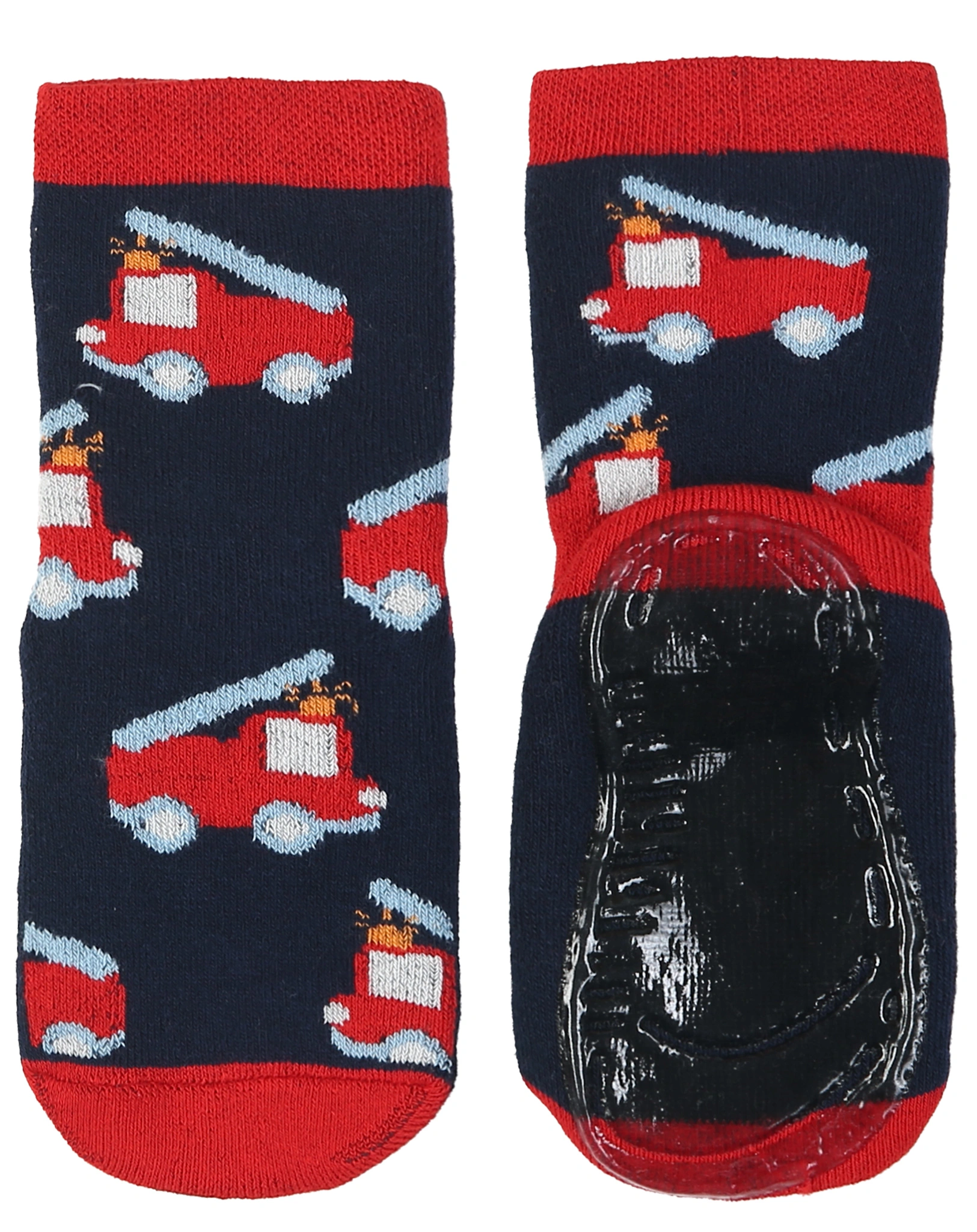 ABS-Socken FEUERWEHR 2er-Pack in navy/bunt
