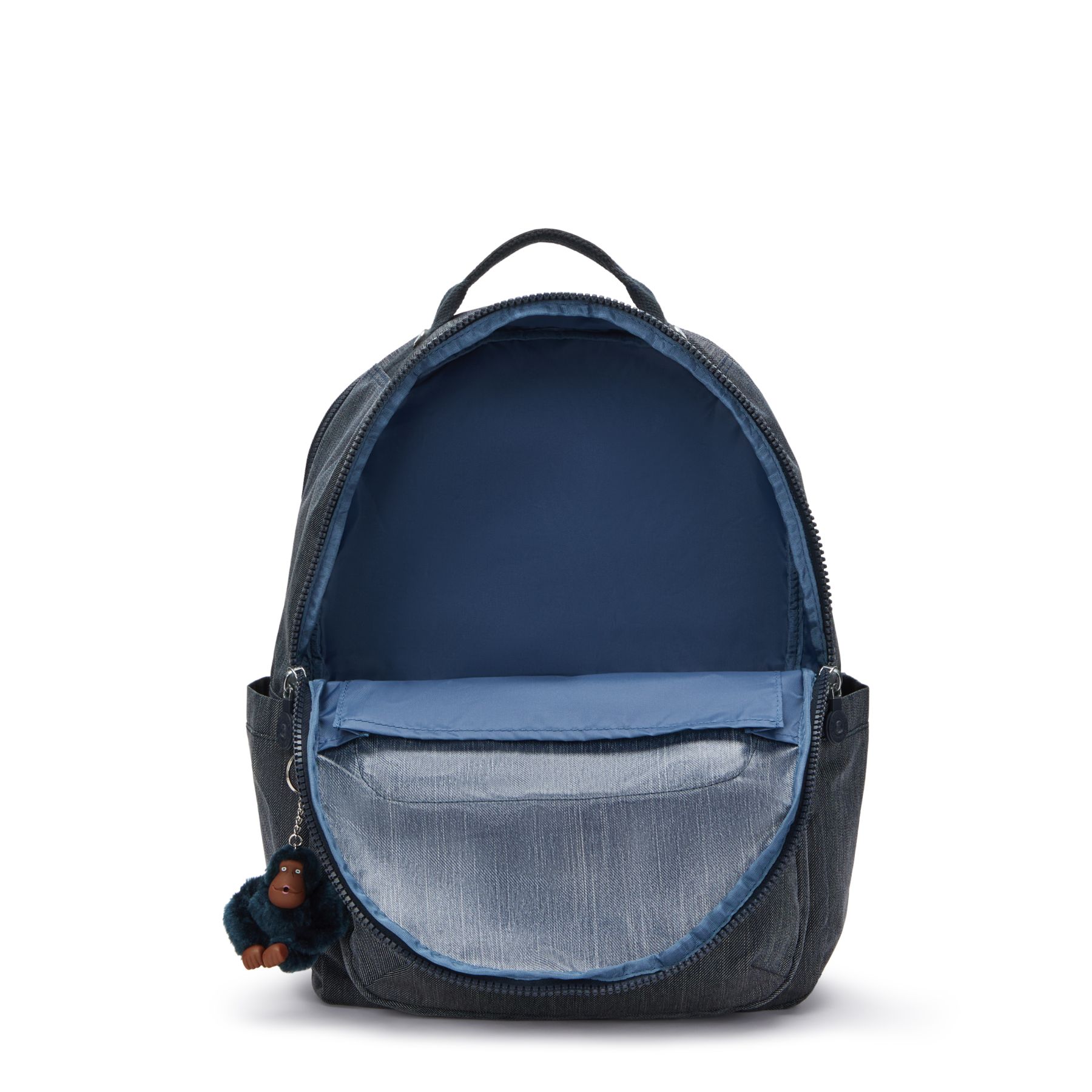 SEOUL COLLEGE Grand sac à dos avec compartiment séparé pour ordinateur portable - Marine Navy