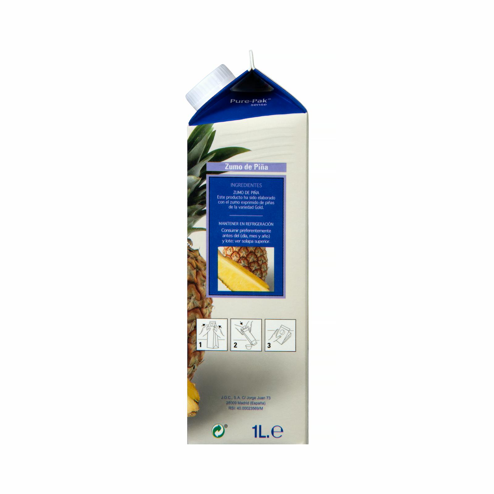 Jus d'ananas sélection Hacendado