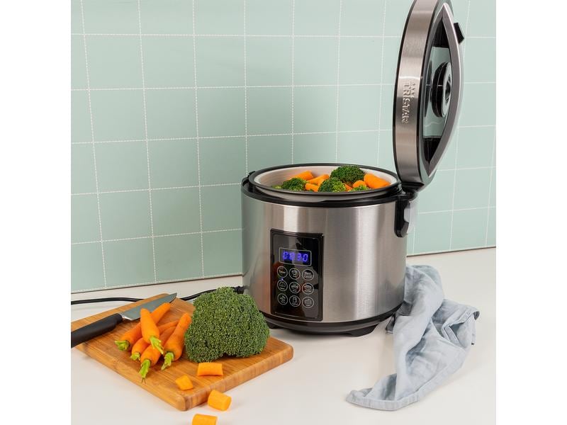 Tristar Reiskocher RK-6138 2.2 l Reiskocher und Dampfgarer