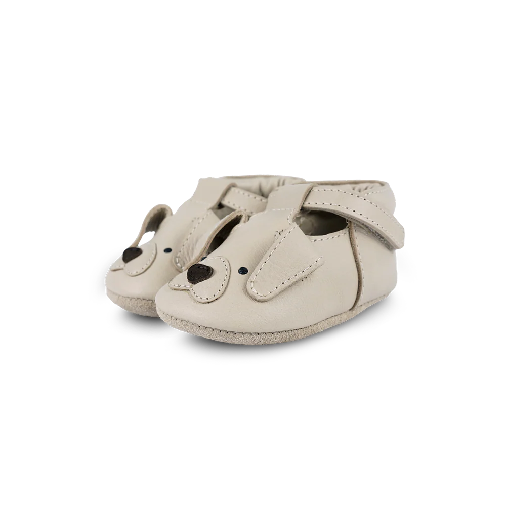 Spark Special Shoes | Golden Retriever | Ivory Classic Leather