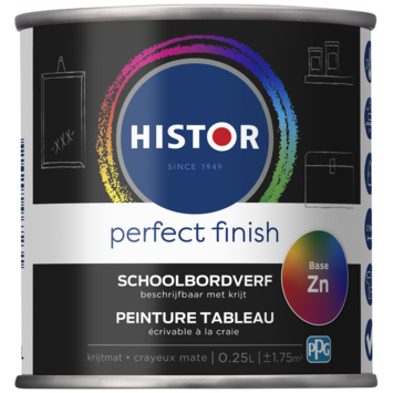Histor Perfect Finish schoolbordverf 250 ml