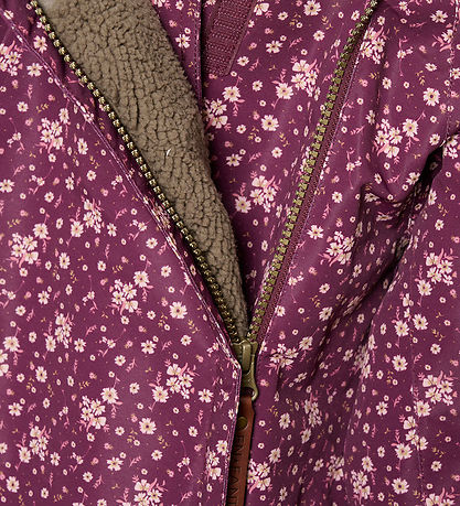En Fant Winterjacke - Fig m. Blumen