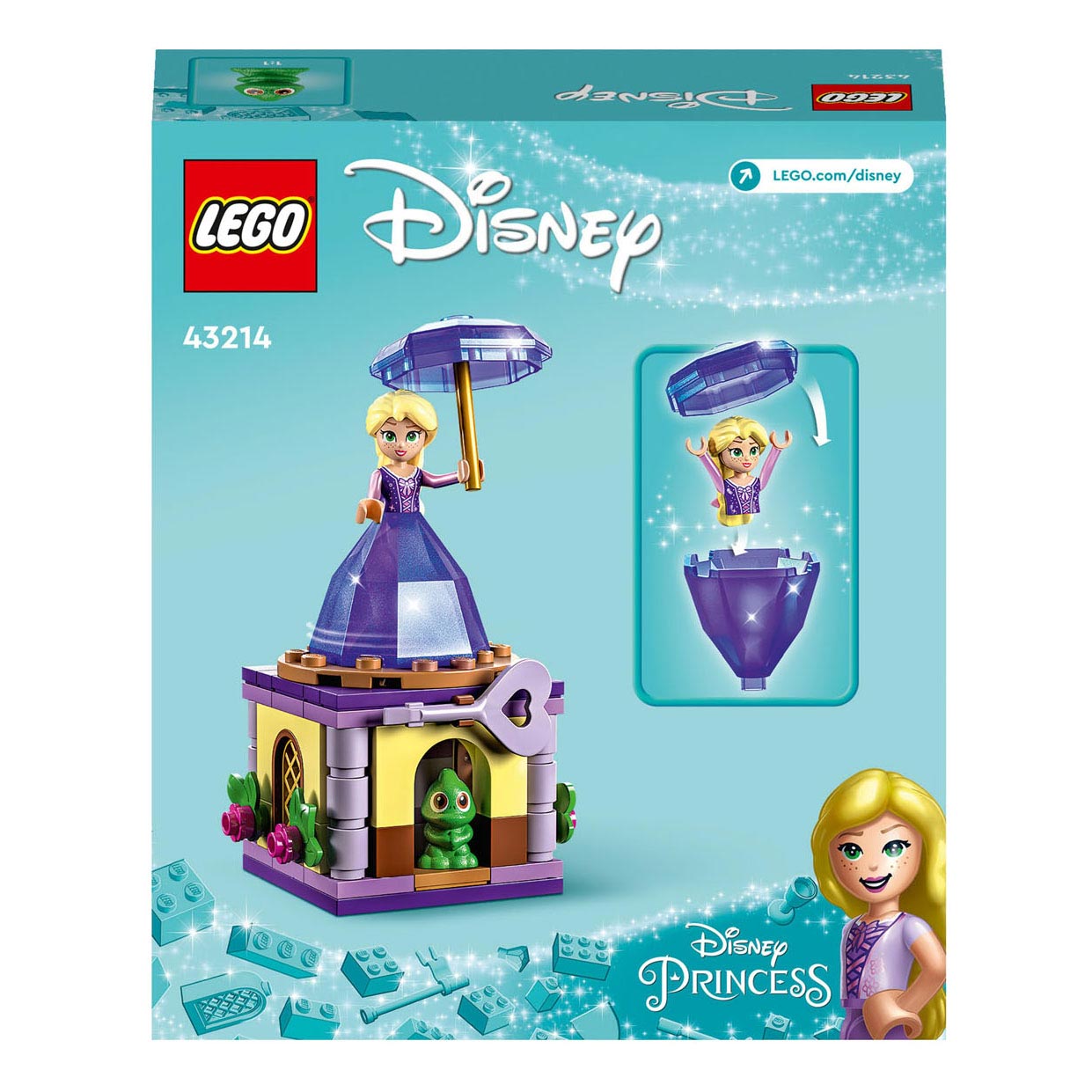 LEGO Disney 43214 Draaiende Rapunzel