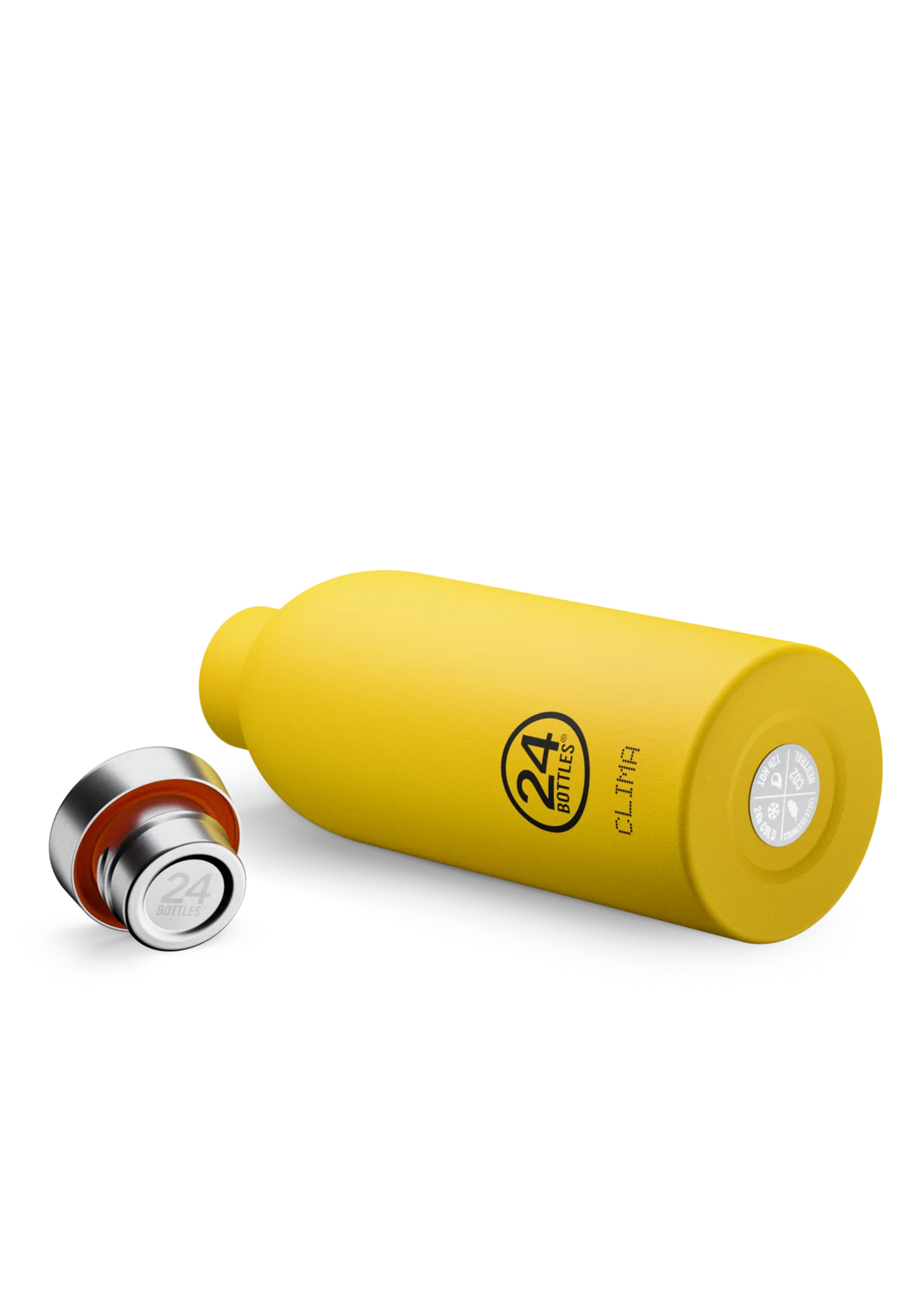 24 Bottles Thermosflasche Clima 500ml Stone Taxi Yellow