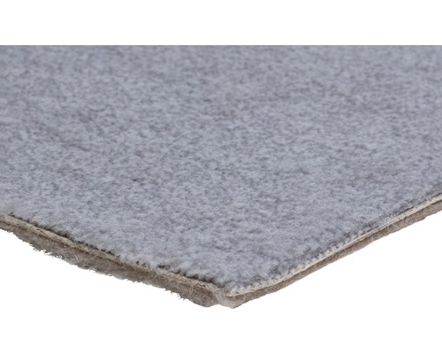 Velours tapijt Catania lichtgrijs 400 cm breed (per meter verkocht)