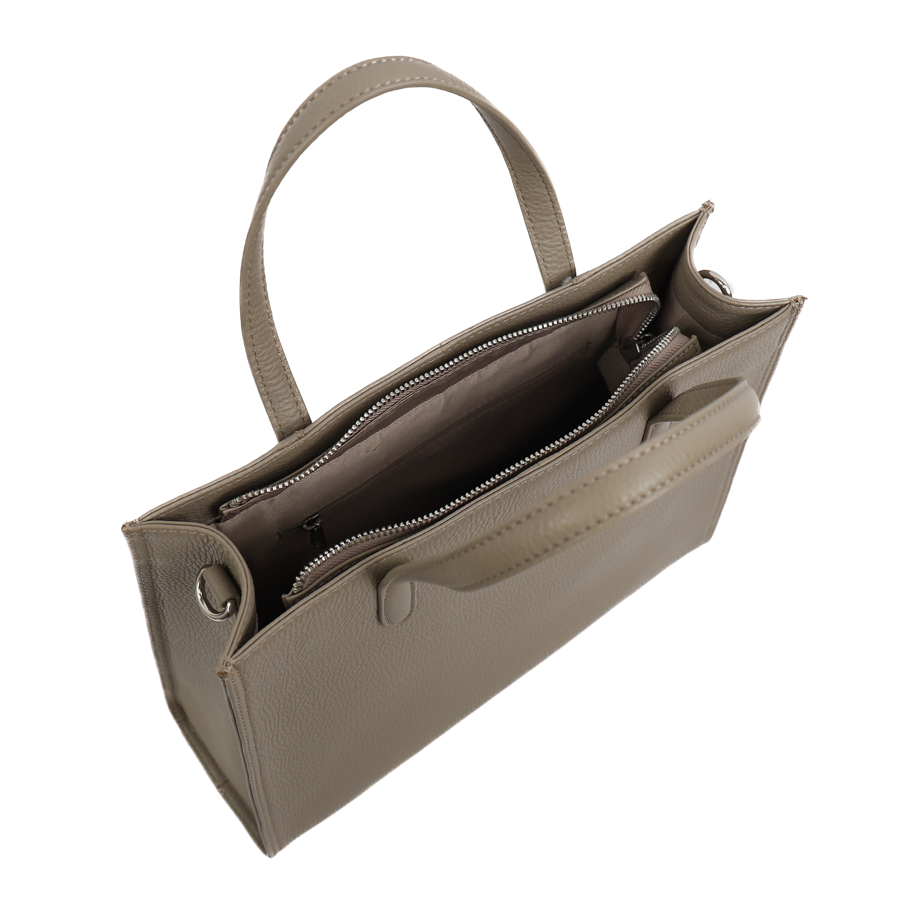 Hand-/schoudertas 'Charlotte' Silver Mink Silver Mink