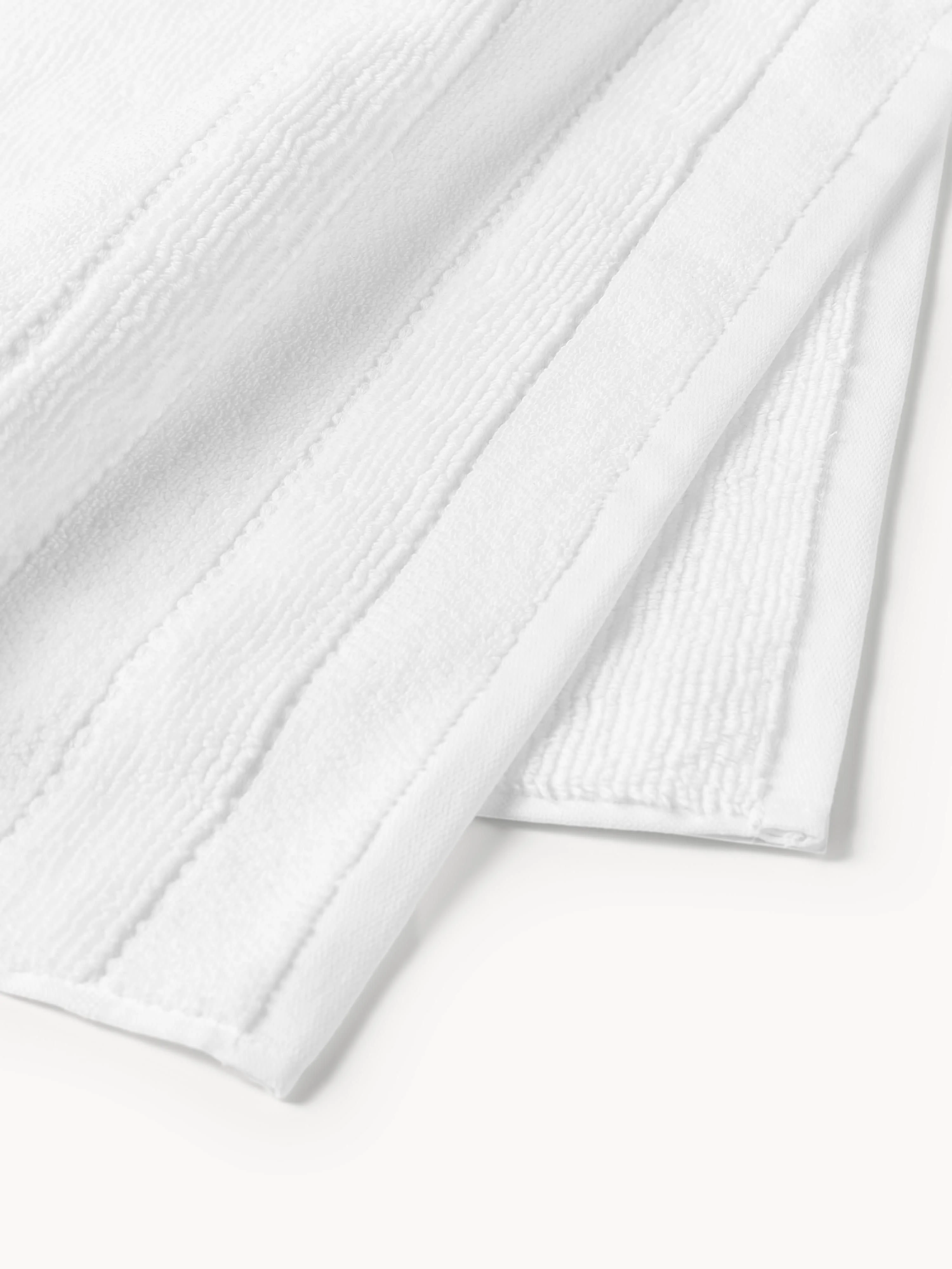 Handdoekenset Luxe met gestreepte rand, in verschillende setgroottes