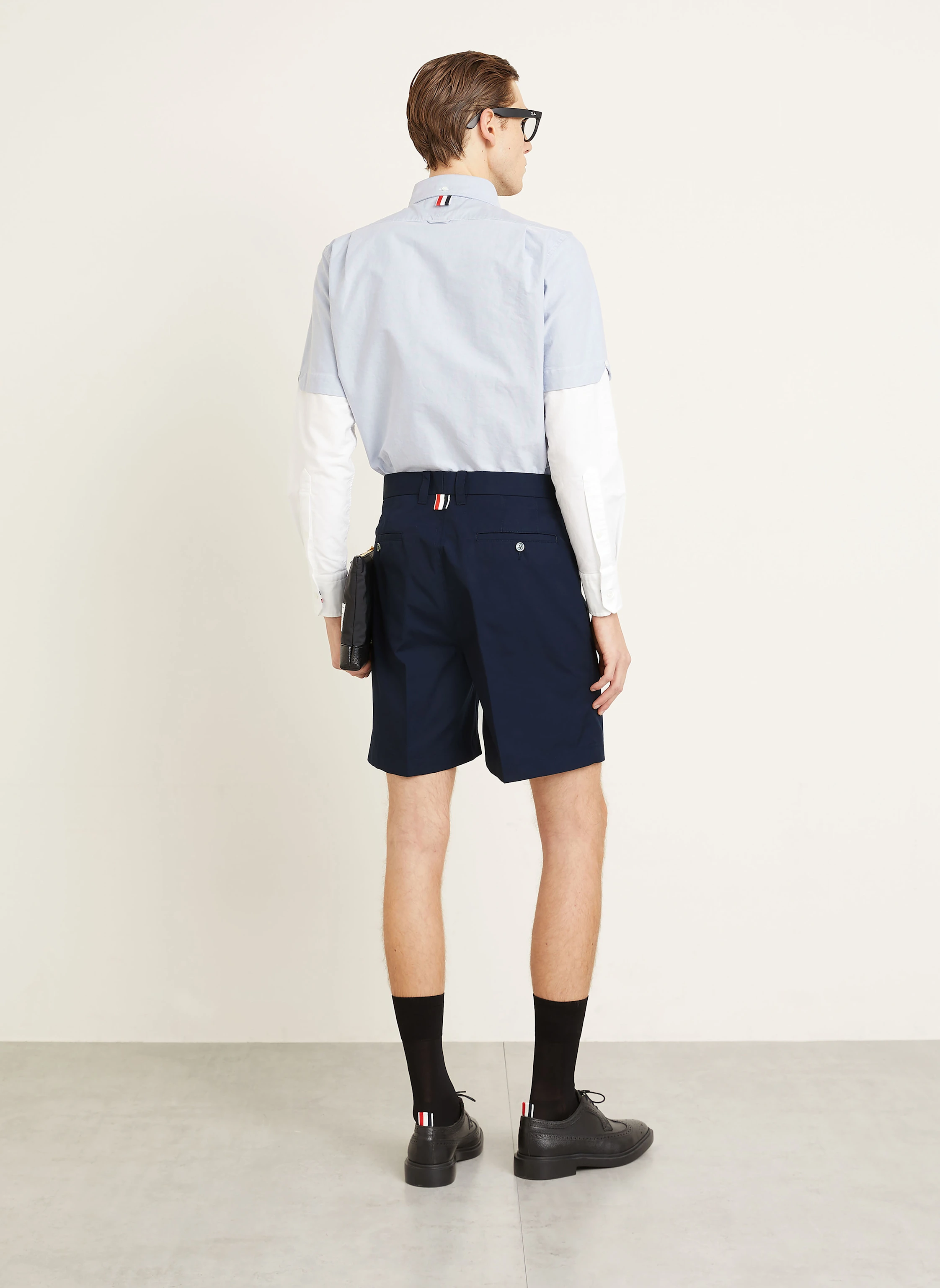 THOM BROWNE. Chinoshorts Extra Slim Fit