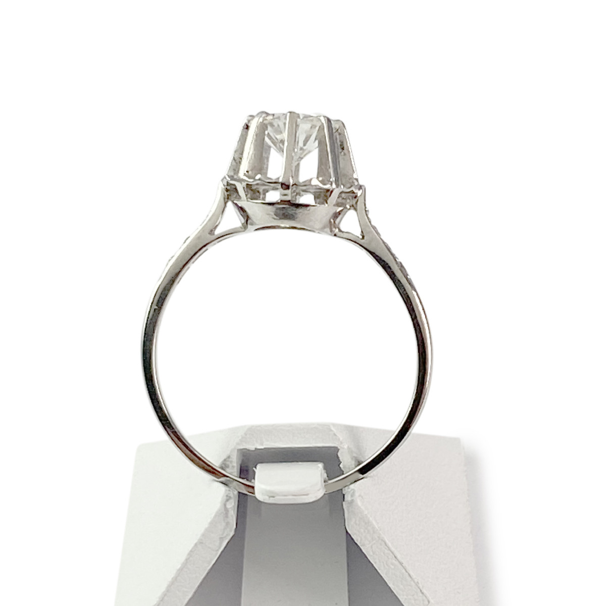 Bague d'occasion platine 950 diamants