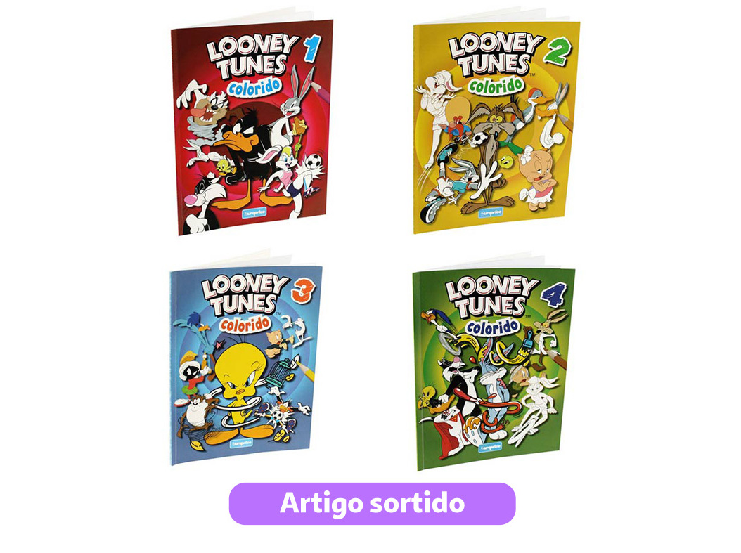 LOONEY TUNES COLORIDO MODELOS SORTIDOS