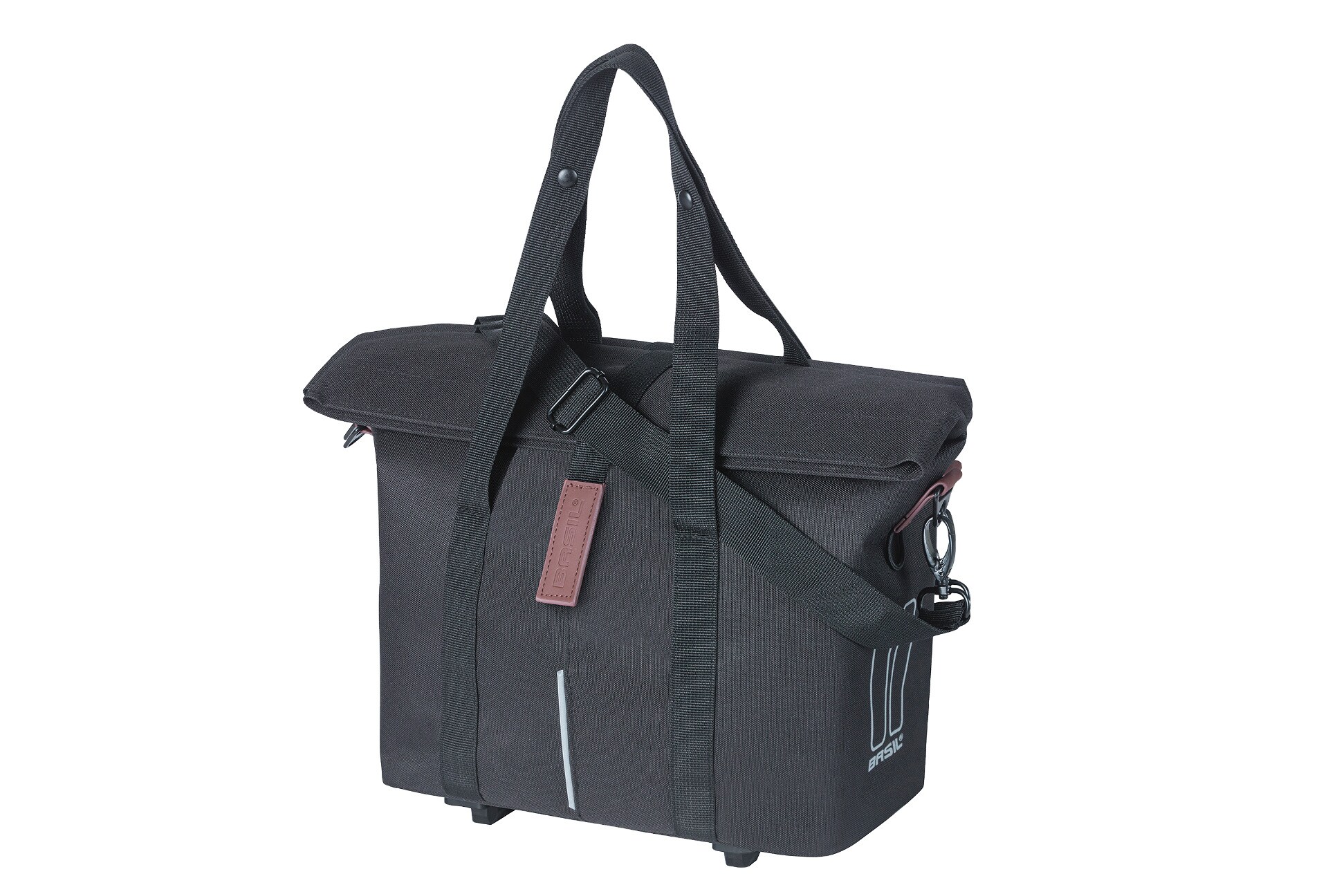 City Fahrradhandtasche MIK-KF-Haken, schwarz