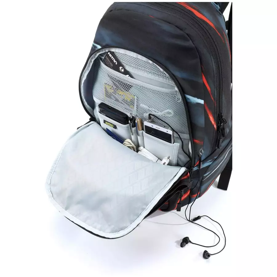 Nitro Stash - Laptoprucksack 49 cm 15 acid dawn