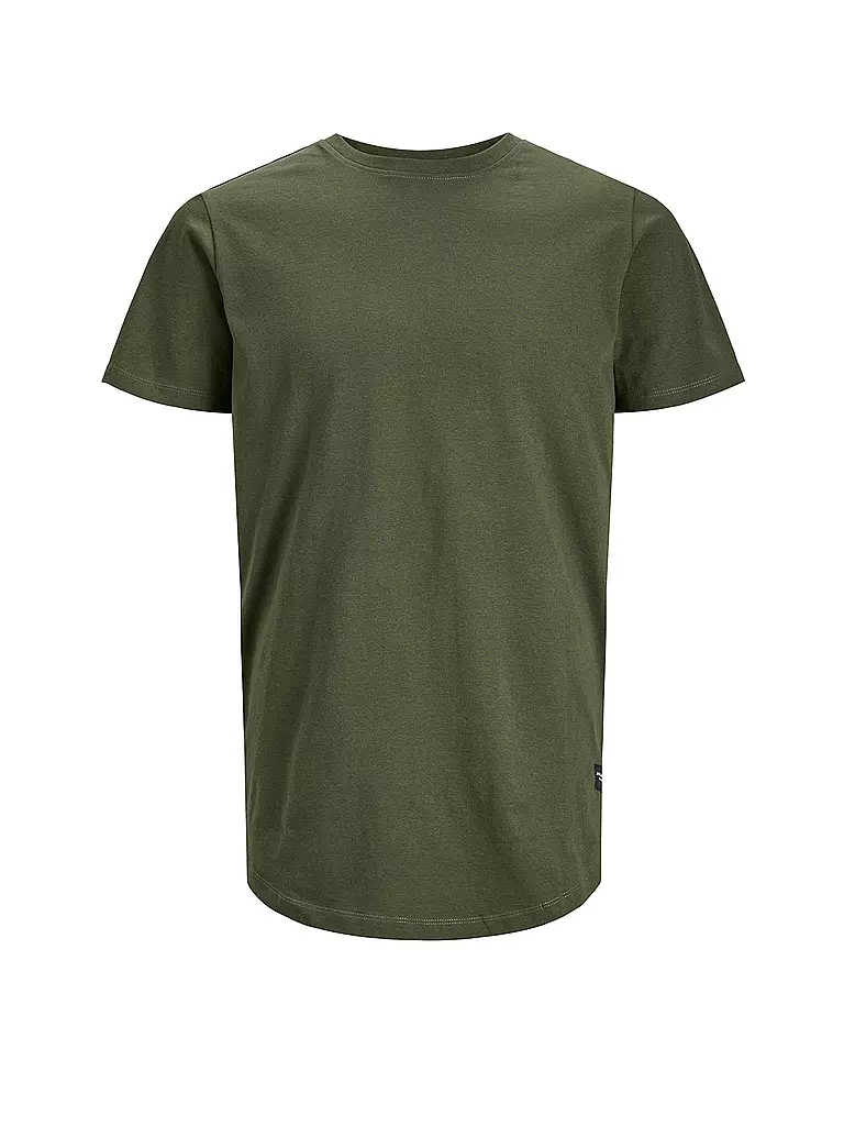 JACK & JONES T-Shirt JJENOA olive
