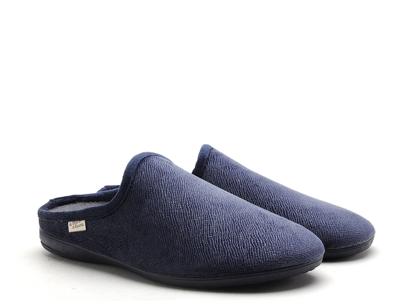La maison de l espadrille chaussons homme 6785 5 bleu