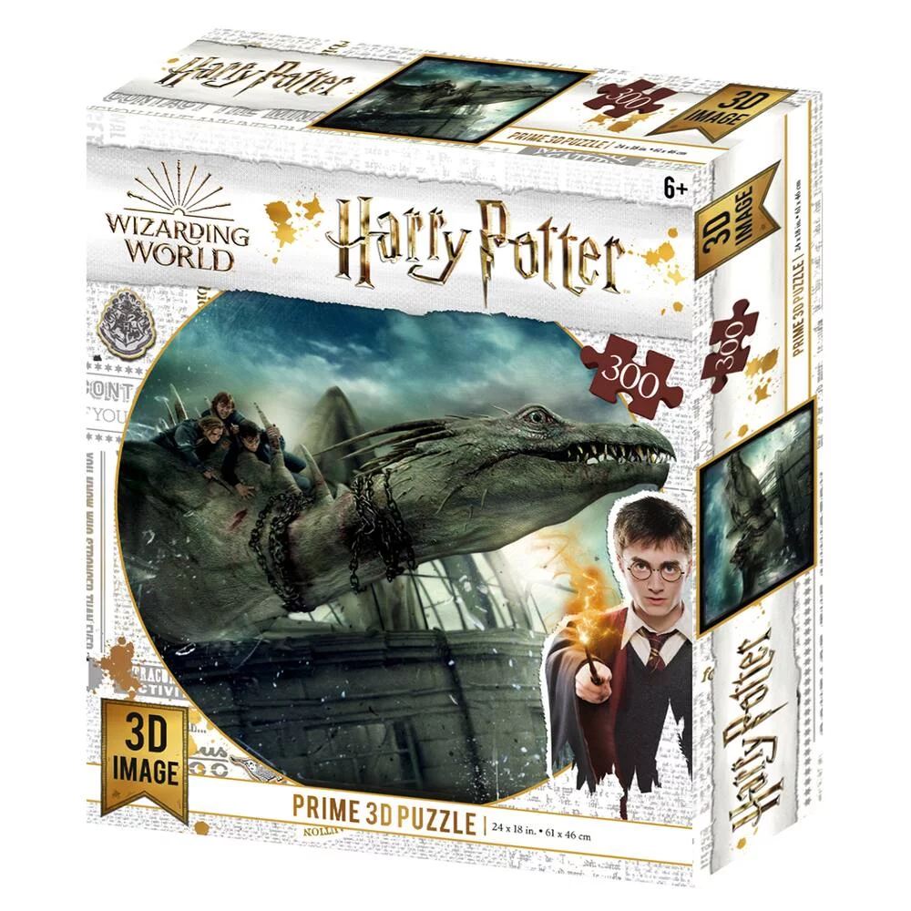 PUZZLE 300 PIECES NORBERT PRIME 3D - HARRY POTTER