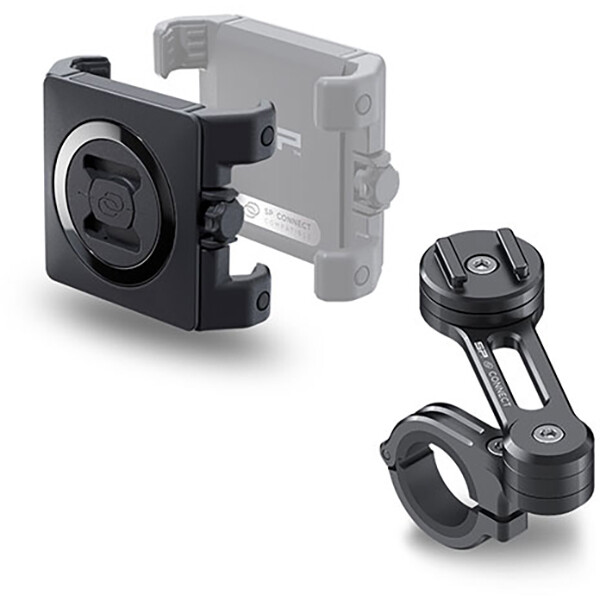 SP Connect - Pack Moto Bundle Universal Phone Clamp Noir