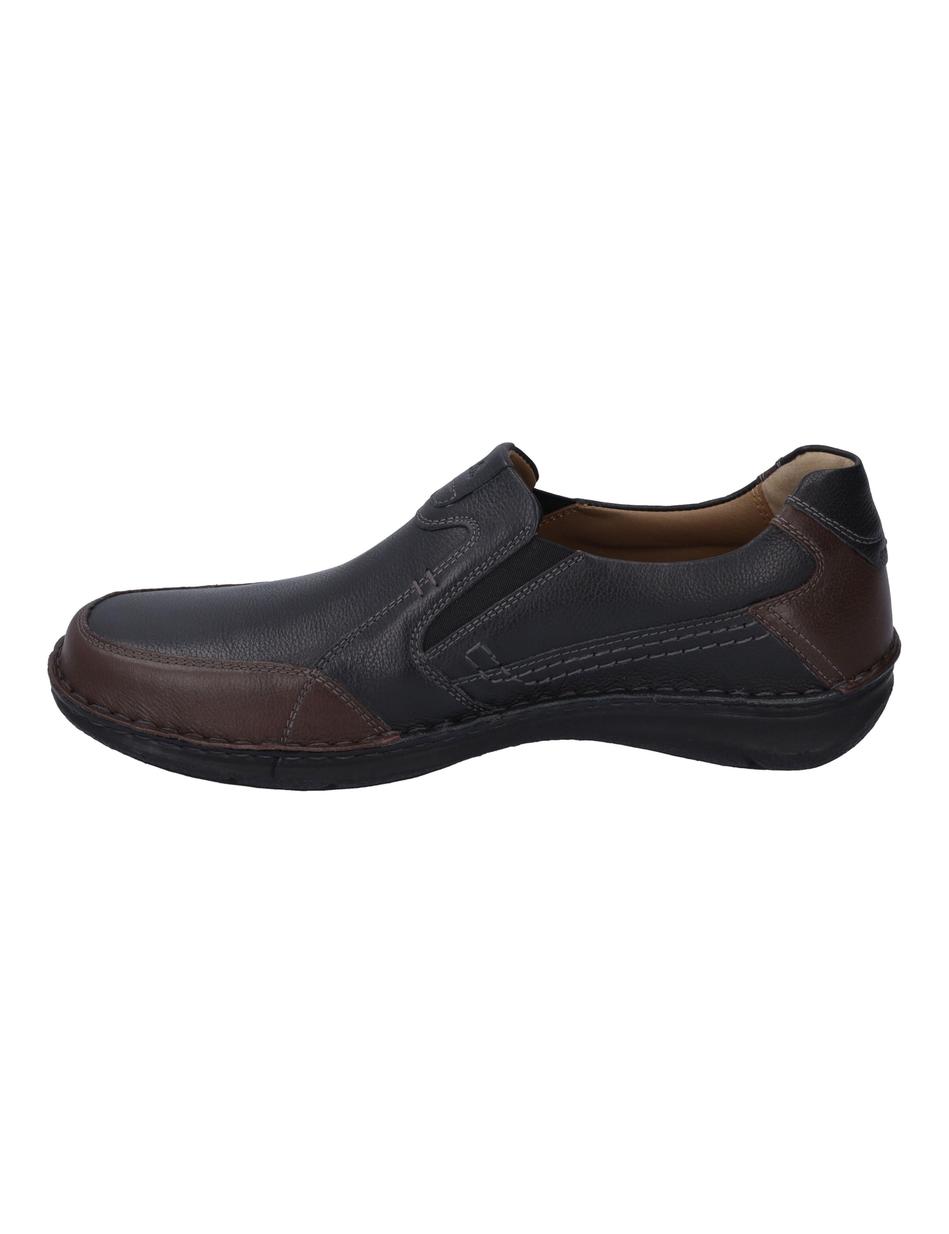 Slipper Anvers 63, schwarz-kombi