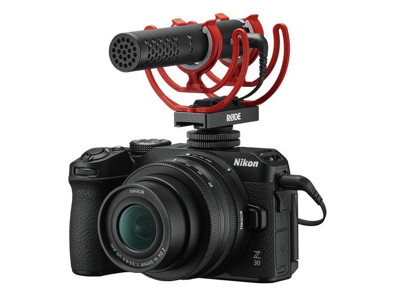 Nikon Fotokamera Z30 VLOGGING KIT Spiegelloser Fotoapparat mit erstklassiger Bildqualität – Die neue Welt des Vloggens