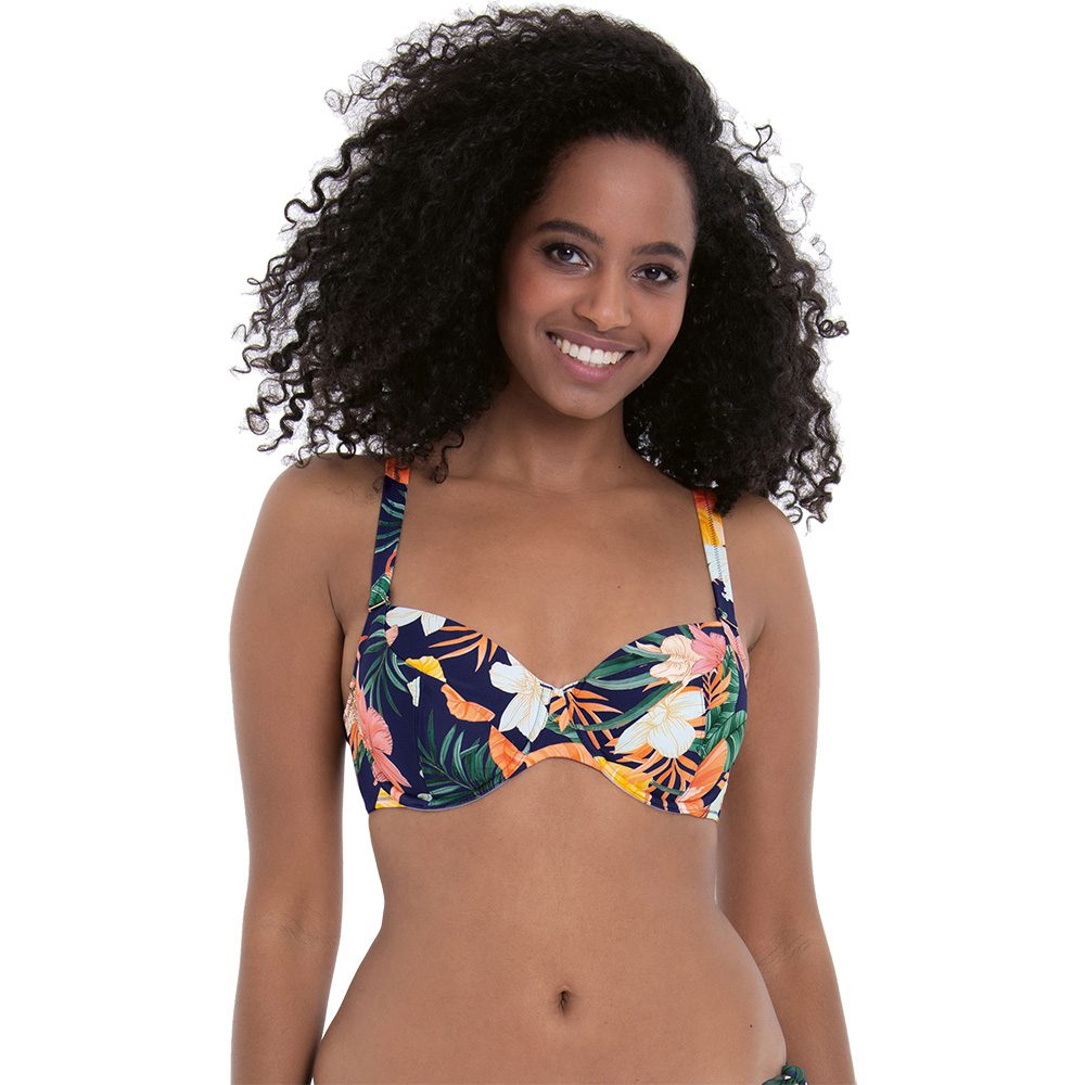 Anita Luna Bikini Top Damen deep lagoon