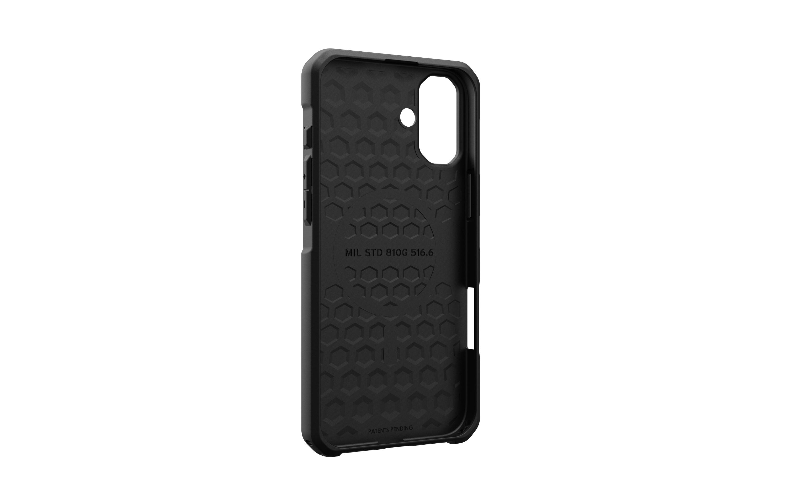 Back Cover Metropolis LT iPhone 16 Plus Kevlar BlackSchutzhülle für das Apple iPhone 16 Plus