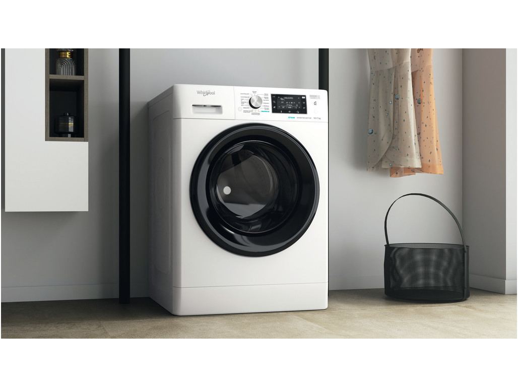 MÁQUINA DE LAVAR E SECAR WHIRLPOOL FFWDD 1074269 BV SPT LAVA 10KG SECA 7KG