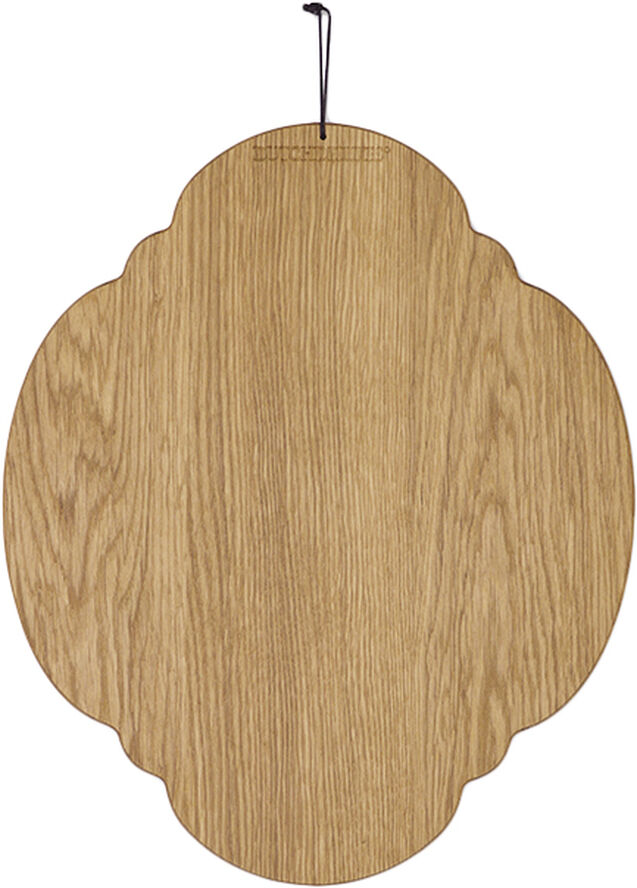 DutchDeluxes Breakfast Board Oval - Oak Solid oak