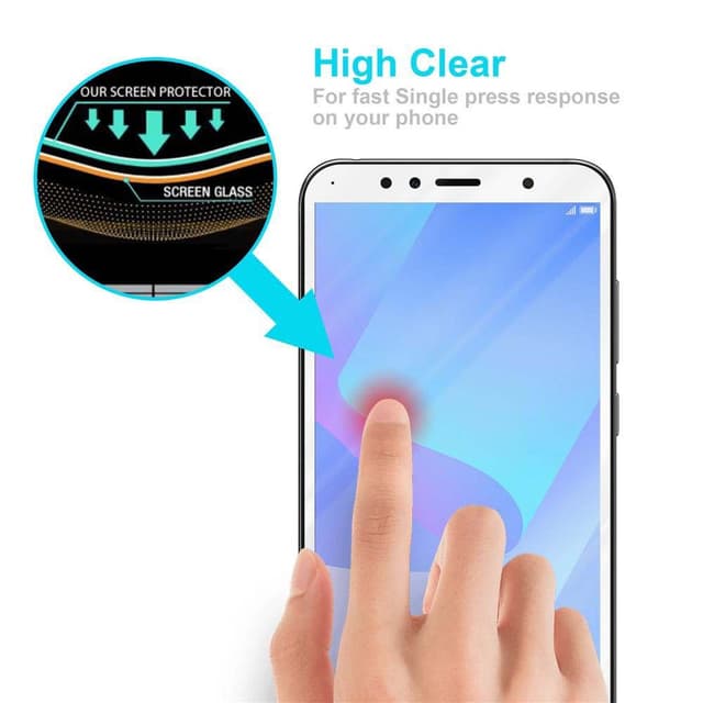 Skærmbeskytter Huawei Y6 PRIME Beskyttelsesglas