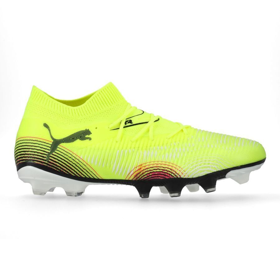 PUMA Future 8 Match FG/AG Audacity - Jaune/Noir/Sun Struck