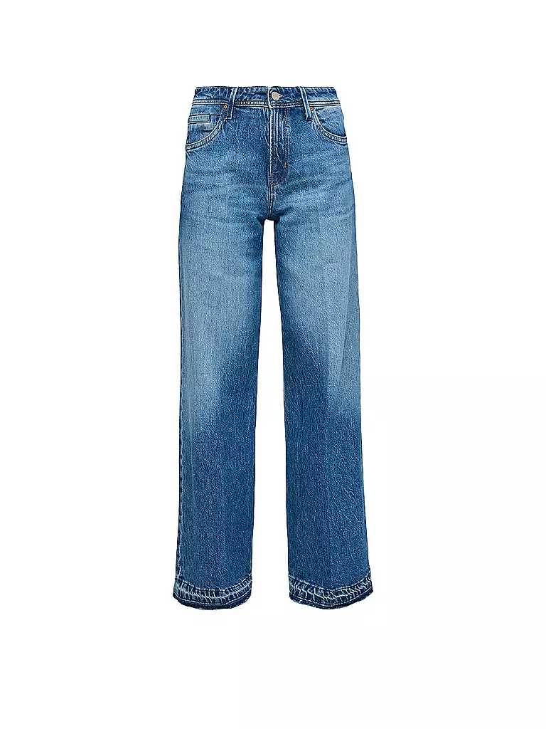 S.OLIVER Jeans Wide Leg blau