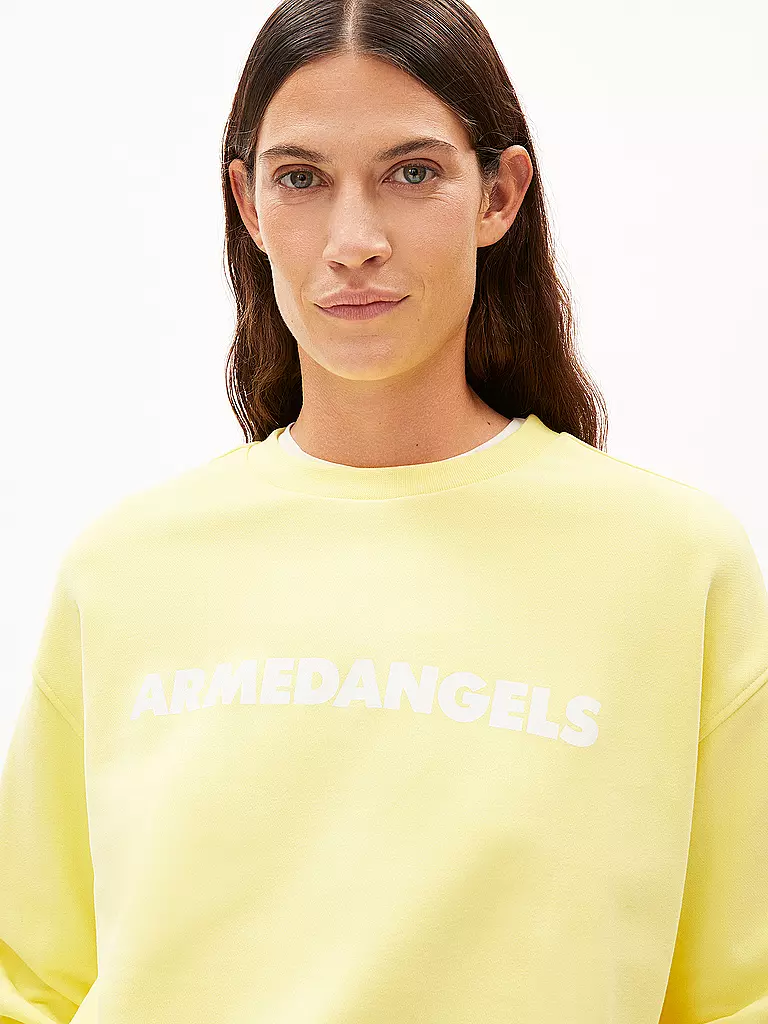ARMEDANGELS Sweatshirt AARIN gelb