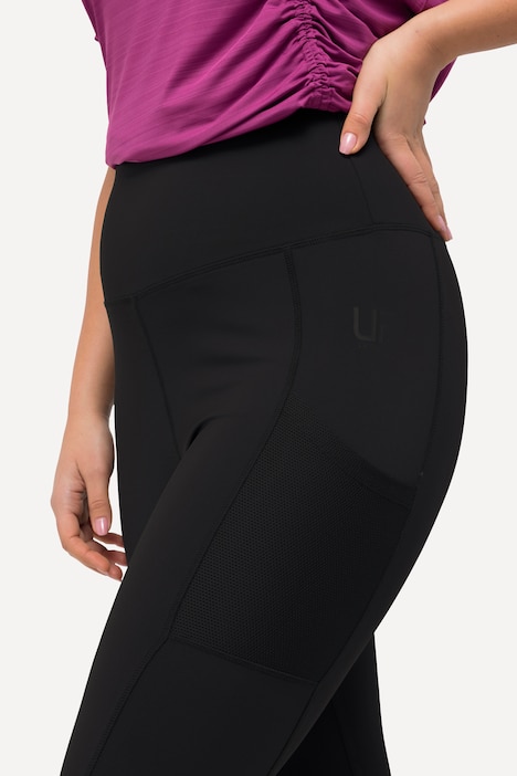 3/4-Leggings, wadenlang, High Waist, schnelltrocknend