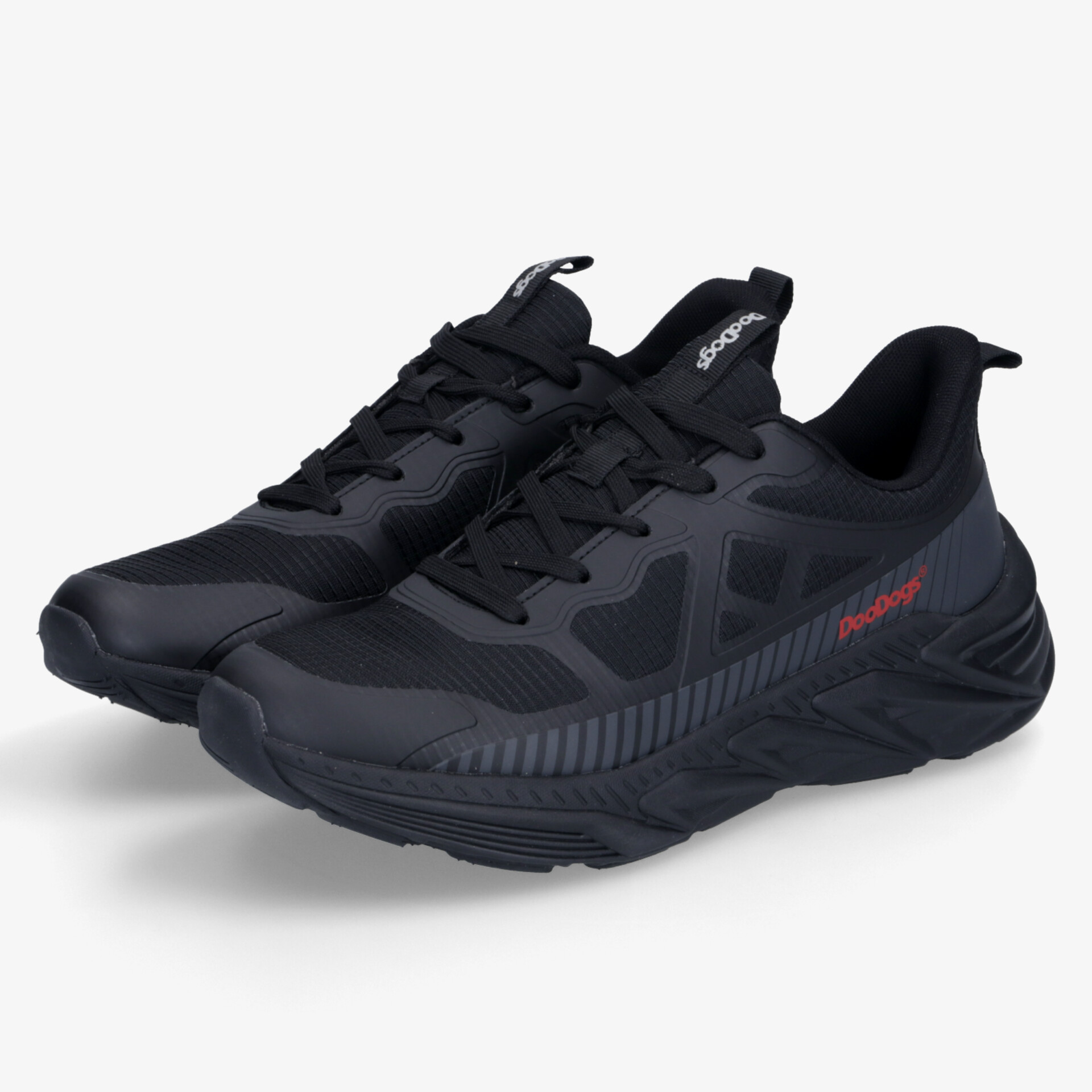 DooDogs Herren Sneaker Low schwarz