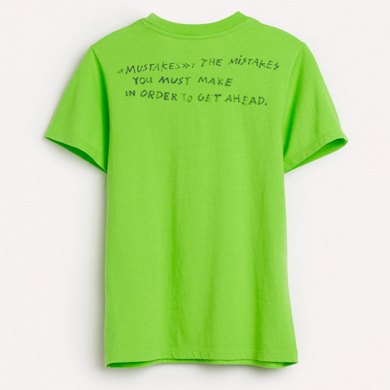 Bellerose T-Shirt 100% Coton organique Kenny vert acide