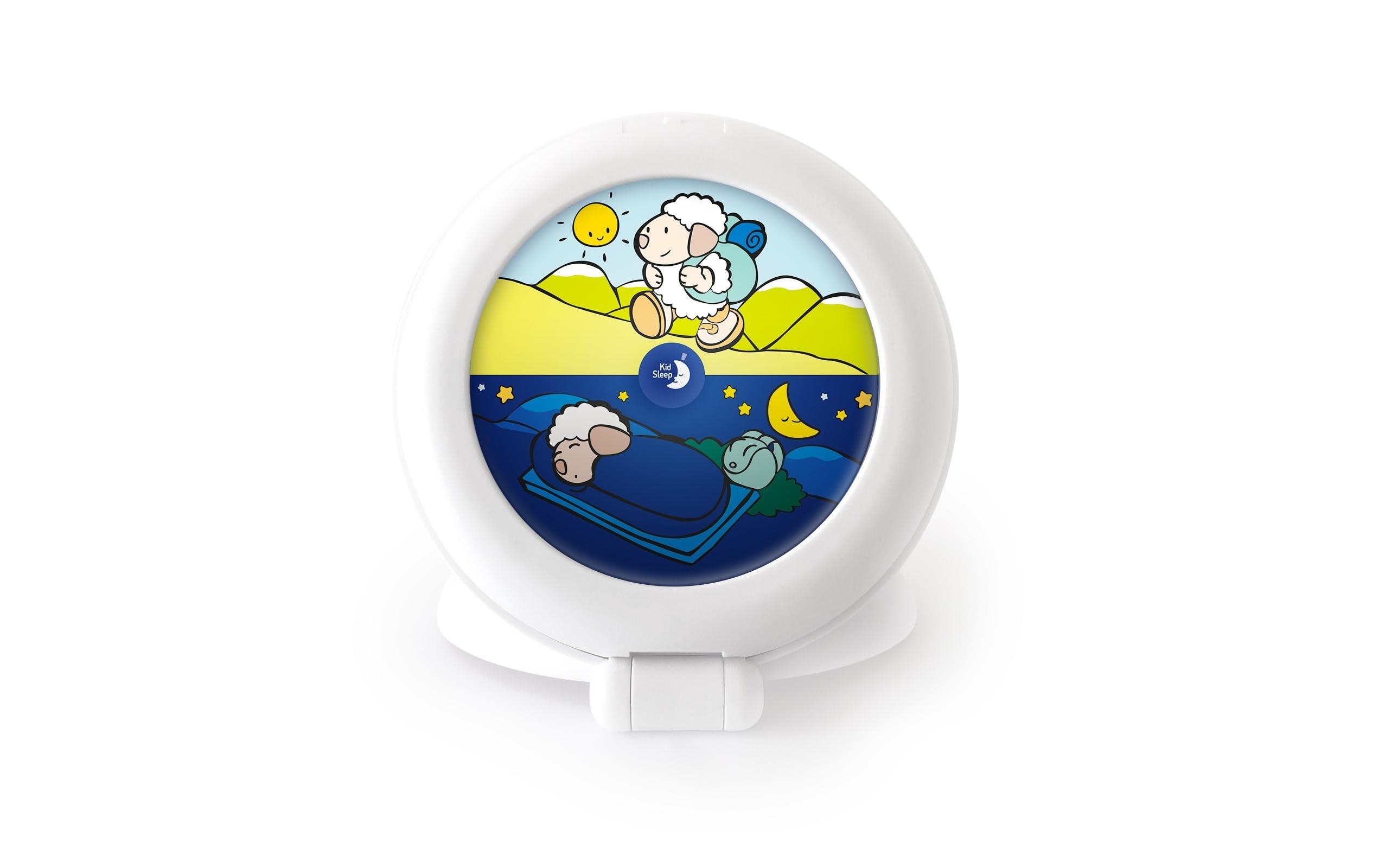 Wecker KidSleep Globetrotter WeissSchlaftrainer mit Projektionen