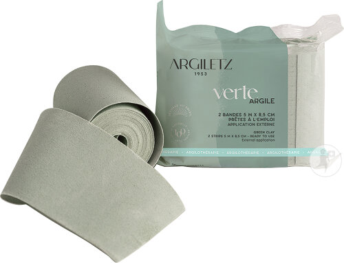 Argiletz Bandes D'Argile Verte 5m x 8,5cm Pièces 2