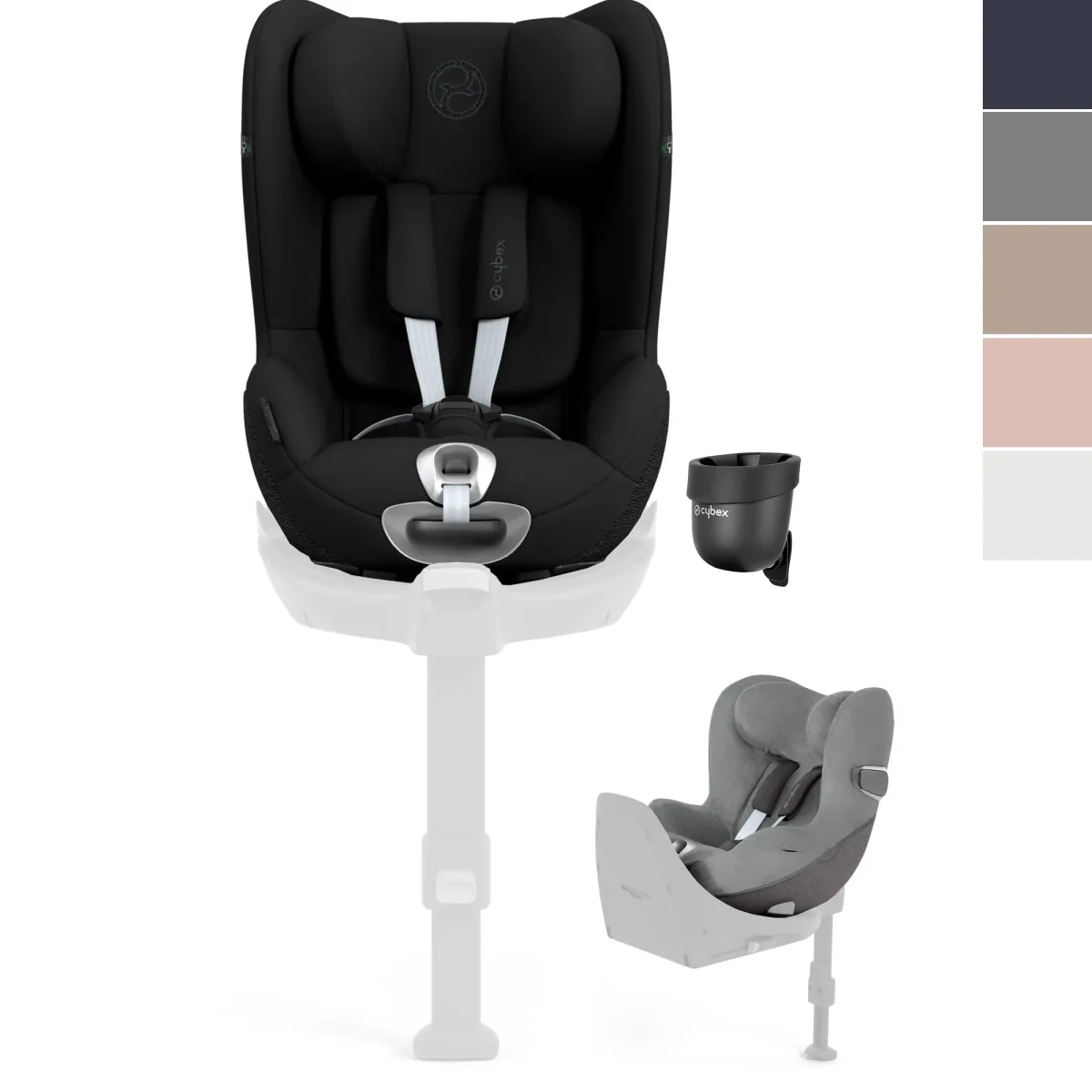 Cybex Cybex Kindersitz Sirona T Plus + Gratis Sommerbezug + Gratis Becherhalter
