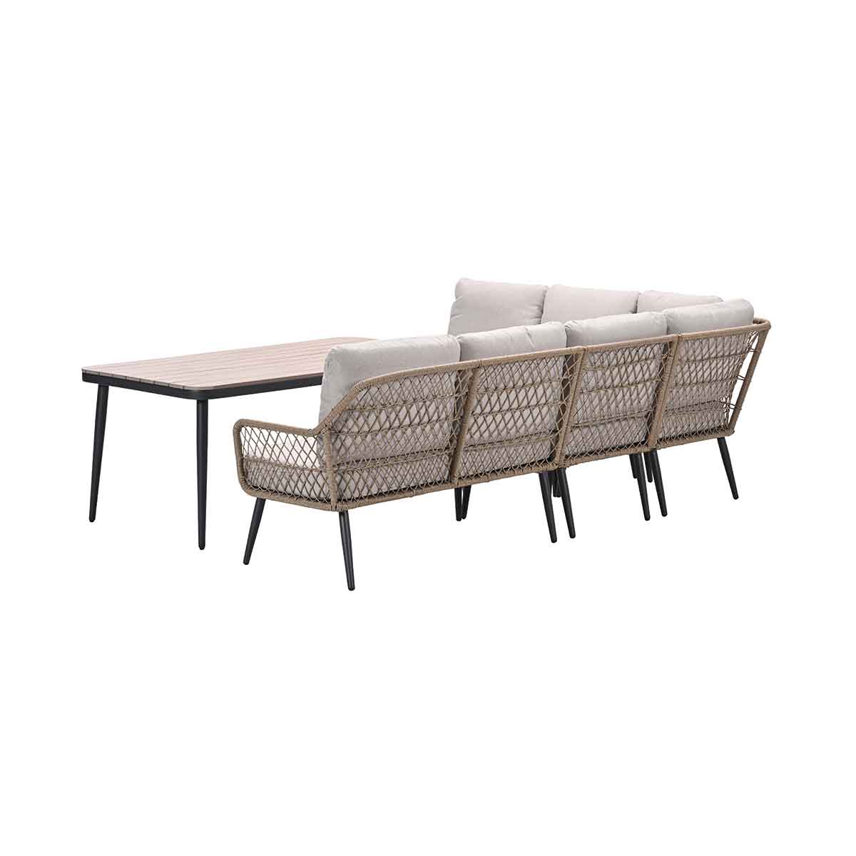 Garden Impressions Allasio 5-delige lounge-dining hoekset