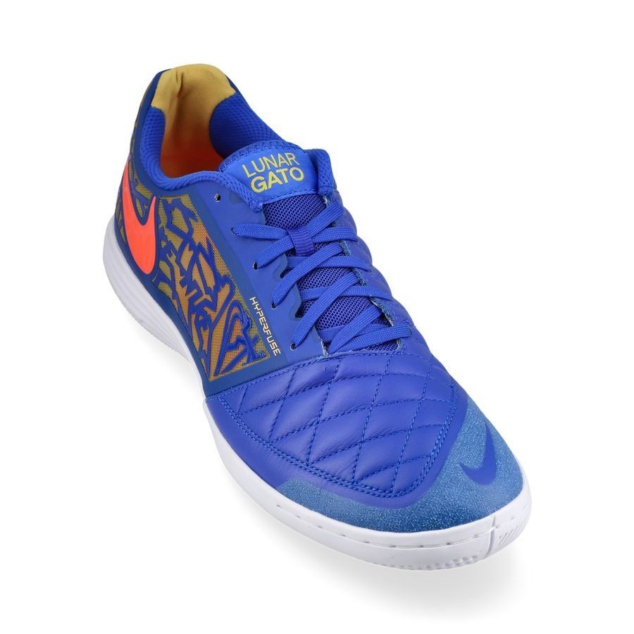 Nike Lunargato II IC Small Sided - Bleu/Orange