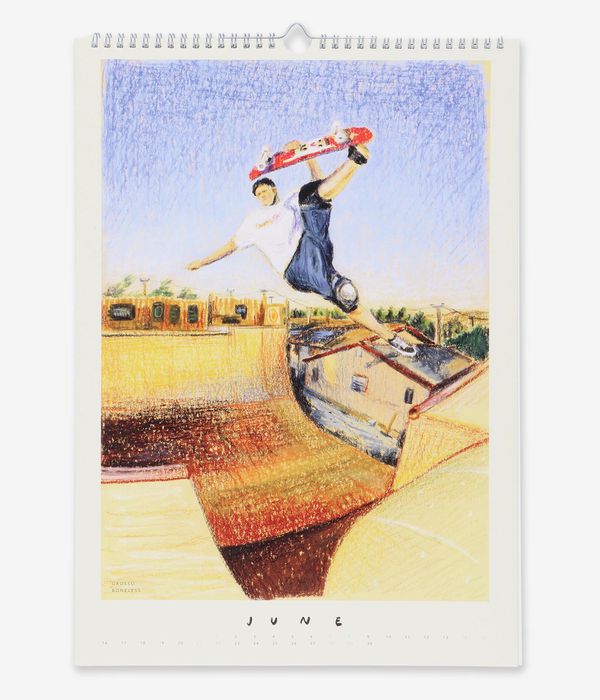 skatedeluxe Tim Janke Yearly 2025 Kalender