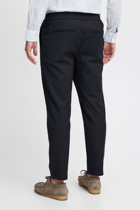 Casual Friday CFMARC performance pants with pleat Dark navy