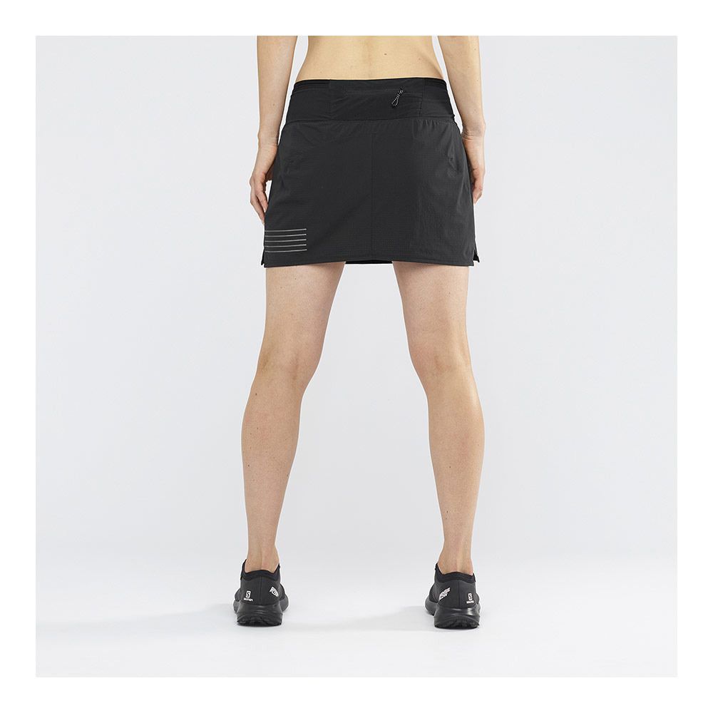 Salomon SENSE - Jupe-short Femme black