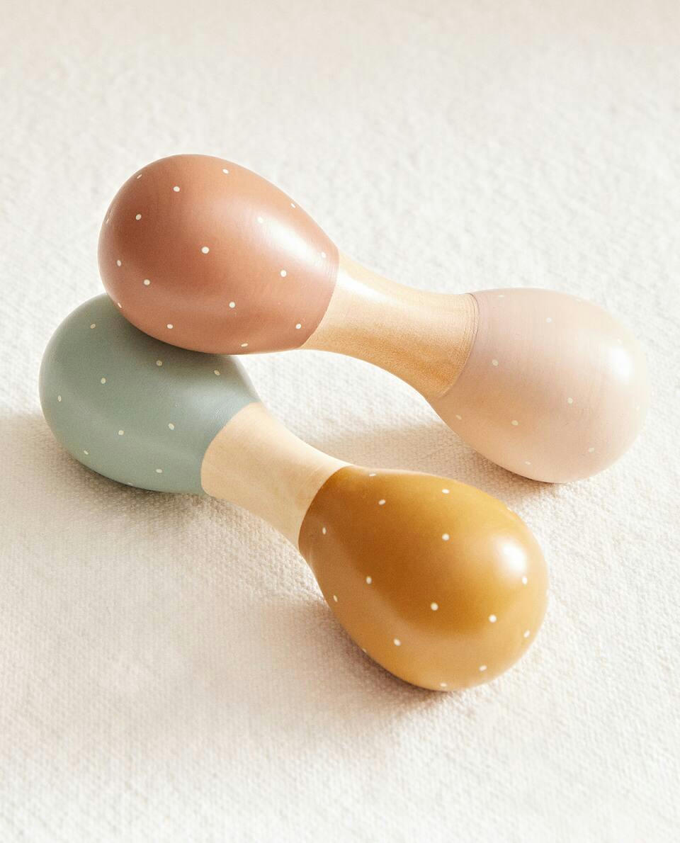 MARACAS DE MADEIRA